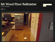 Tablet Screenshot of mrwoodfloorrefinisher.com